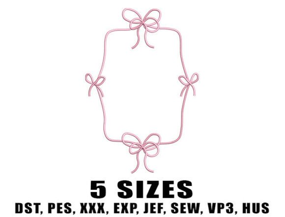 Bow Frame Embroidery Design Review