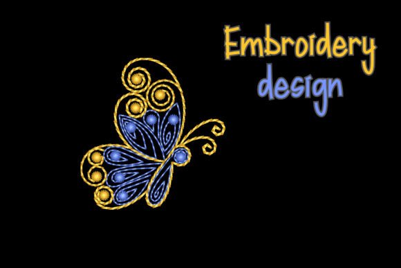 Butterfly Swirls Embroidery Design Review