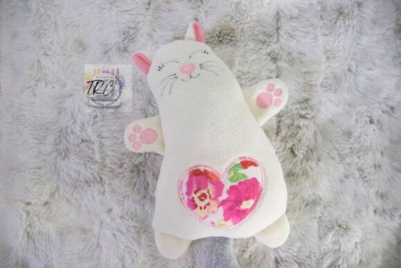 Cat Stuffie ITH Embroidery Design Review