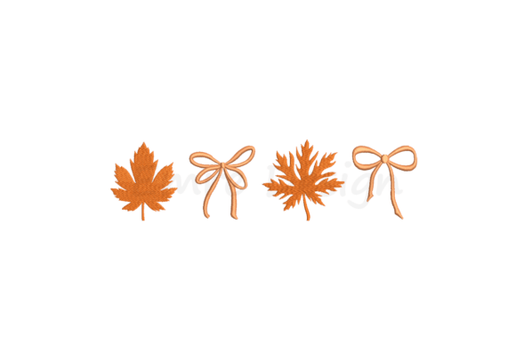 Coquette Autumn Leaves Embroidery Design Review