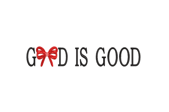 Coquette God is Good Embroidery Review