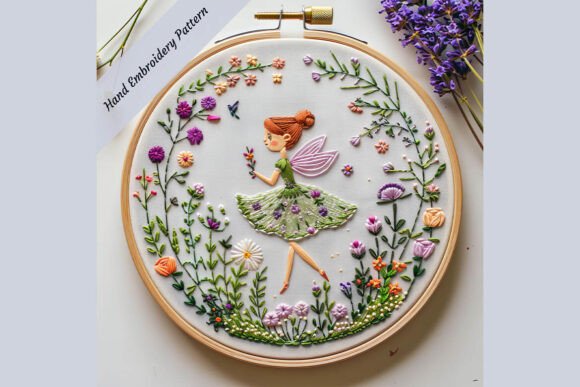 Fairy Hand Embroidery Pattern Pixie Review