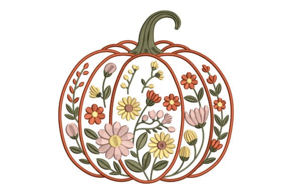 Floral Pumpkin Embroidery Review