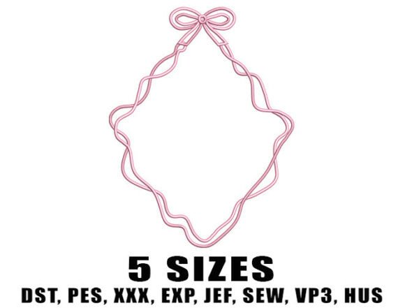 Hanging Bow Frame Embroidery Design Review
