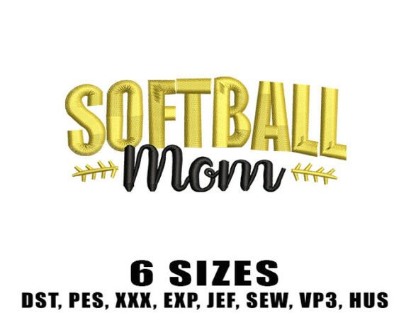 Softball Mom Life Embroidery Design Review
