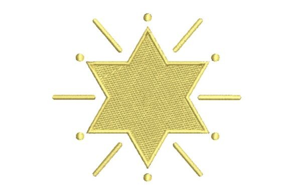 Sparkling Yellow Star Embroidery Design Review