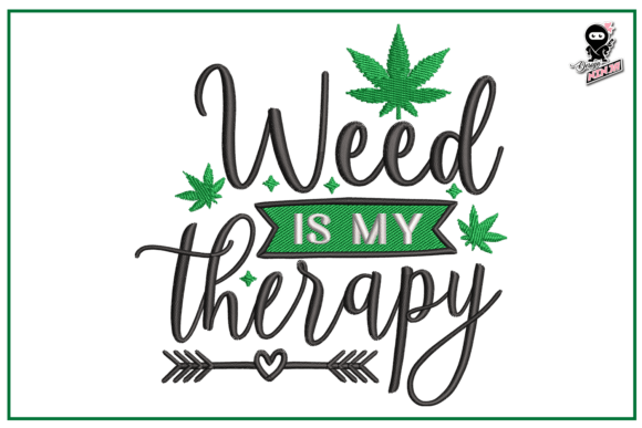 Weed Funny Quote Embroidery Review