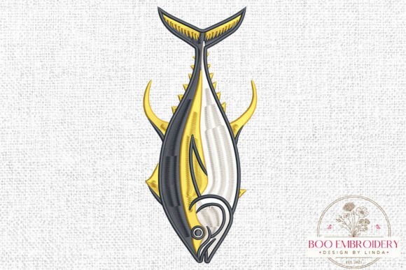 Yellowfin Tuna Embroidery Design Review